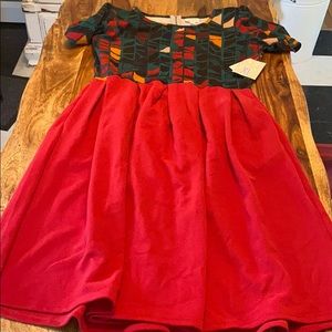 Lularoe AMELIA midi w/ pockets NWT